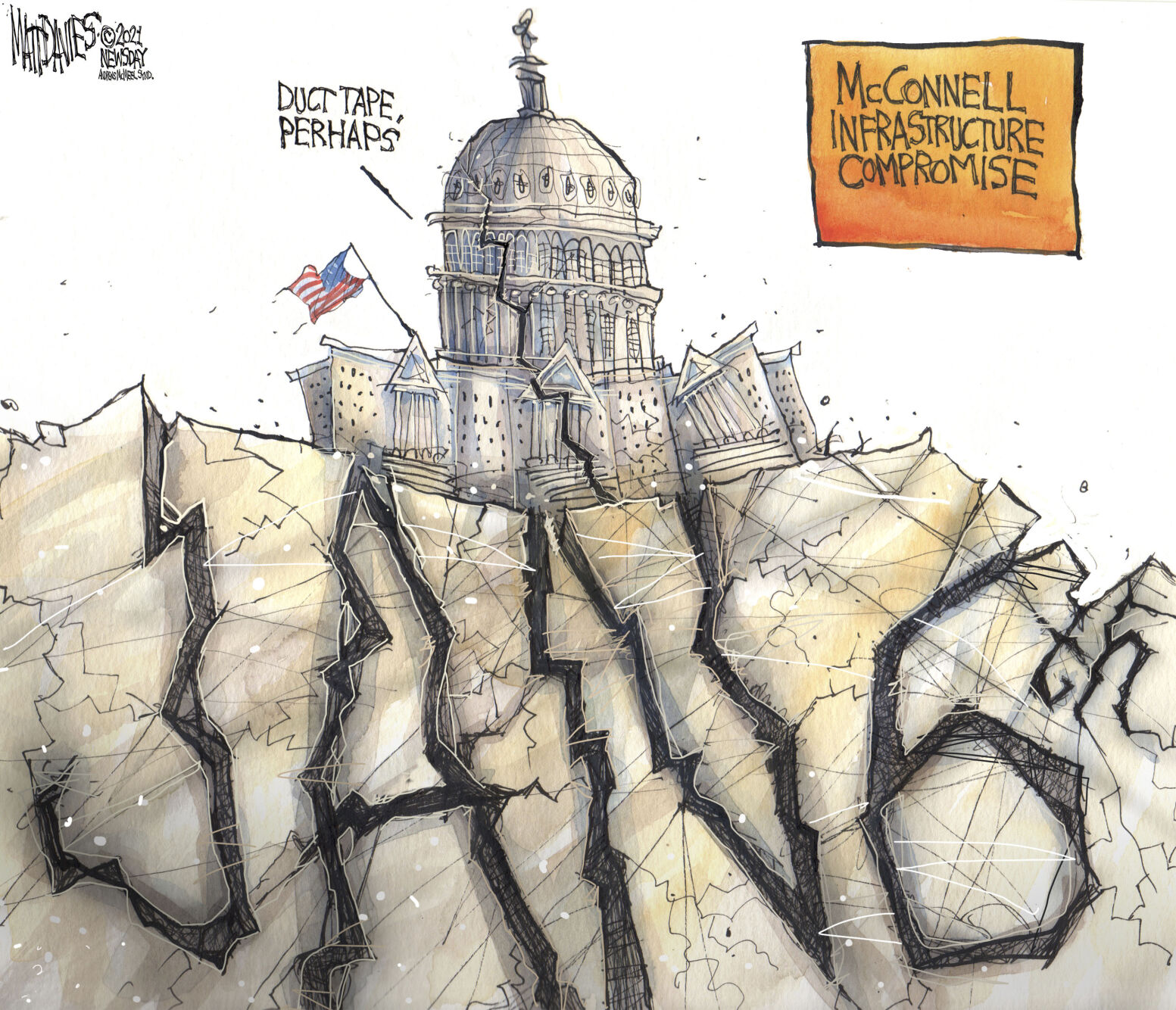 The latest editorial cartoon